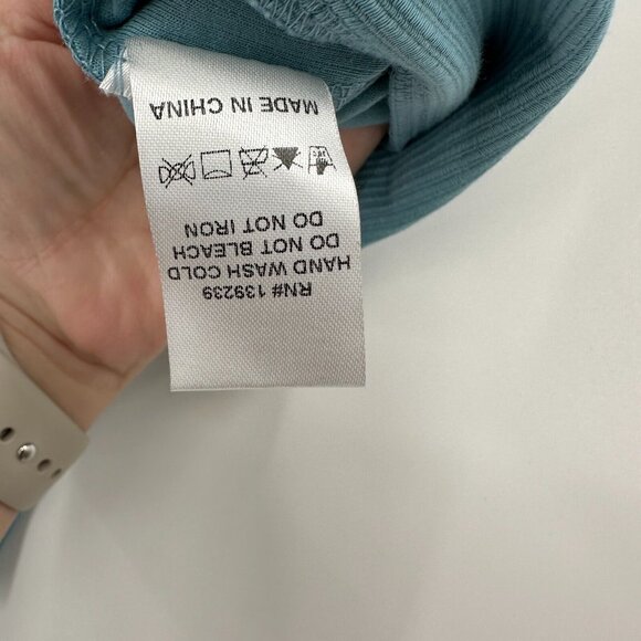 Tuckernuck Bright Blue Rollins Funnel Neck Pullover Sweatshirt Pullover Top XS - Picture 6 of 7